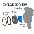 REKLUSE Manual Slave Cylinder for Sherco 250 / 300